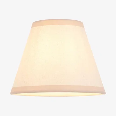 Perch and Parrow Ivy 16cm Tapered Shade in Vintage White