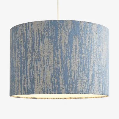 Pagazzi Canterbury 30cm Blue Jacquard shade