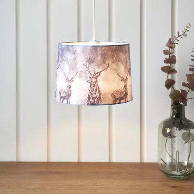 Pagazzi Hamish Storm Printed Shade