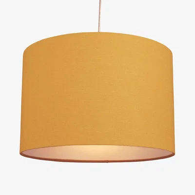 Pagazzi Raj Ochre Yellow Easy Fit Pendant Shade