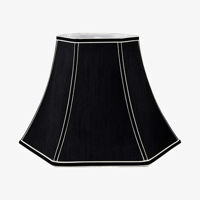 Pagazzi Lyla 30cm Bowed Black Shade