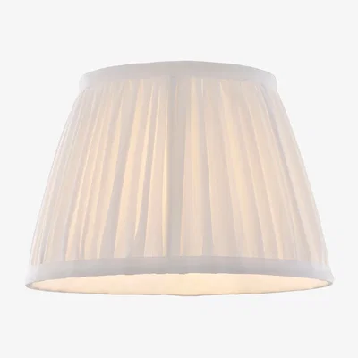 Pagazzi Junia Off White 25Cm Pleated Shade