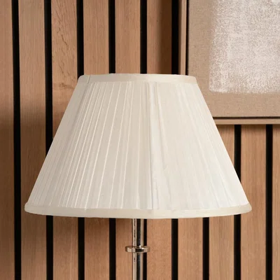 Pagazzi Bacall Pleated Almond 30cm Shade