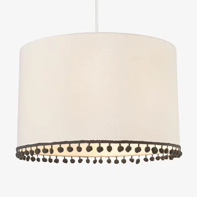Pagazzi Dolly Large White & Grey Ceiling Shade