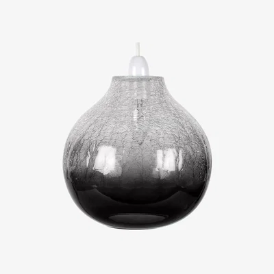 Pagazzi Ibbie Pendant Light Shade Smoked Glass