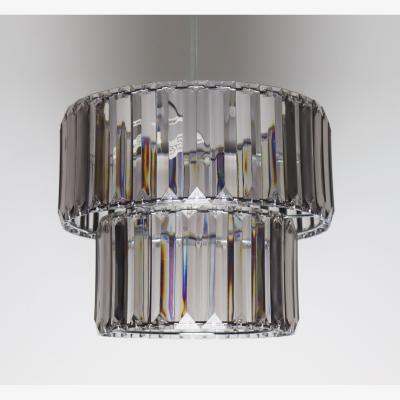 Pagazzi Tier Smoked Glass Shade
