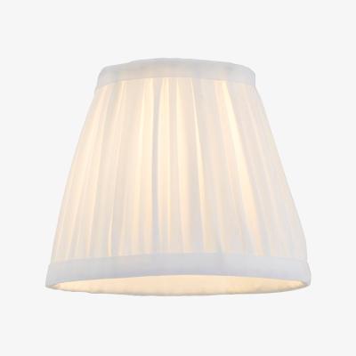 Pagazzi Junia Off White Pleated Candle Shade