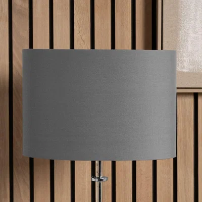Pagazzi Mia 35cm Grey Oval Shade