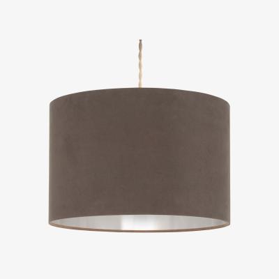 Pagazzi Velvie Grey Easy Fit Pendant Shade