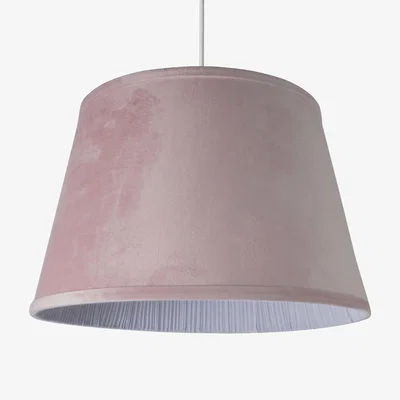 Pagazzi Vella Blush Pink Velveteen 40cm Light Shade