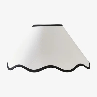 Pagazzi Ripple Shade Off White And Black 40.5Cm