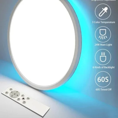 The Range Round LED Ceiling Panel Light for Home - white