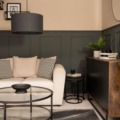 The Range Reni Large Pendant Lampshade - Grey