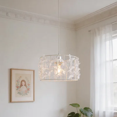 The Range Zoe Butterfly Shade - White