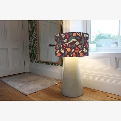 The Range Sealife Designer Lamp  Ceiling Stylish Shade - Red / 40cm
