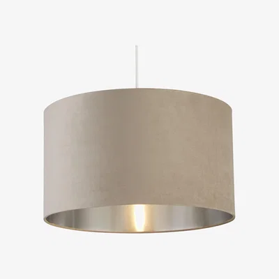 The Range Mali Taupe Velvet Shade - Taupe