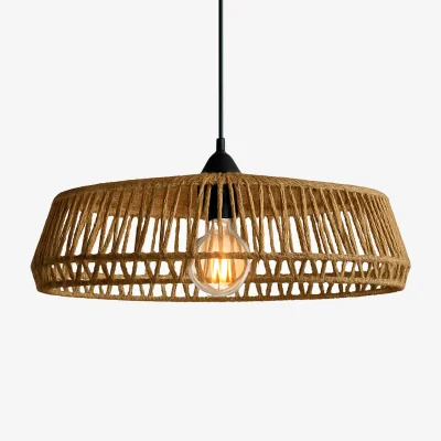 The Range CGC Natural String Woven Lampshade - Beige