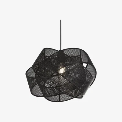 The Range Twisted band shade - Black
