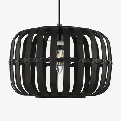 The Range Bamboo Shade - Black