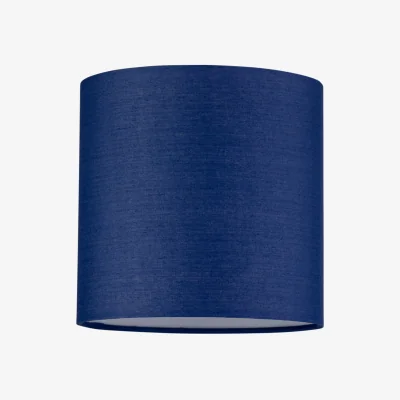 The Range Navy Blue Cotton 17cm Table Lamp Shade - Navy Blue