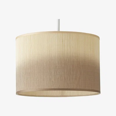 The Range Mollie Ombre Natural Bamboo Easy Fit Ceiling Lamp Shade - Neutral