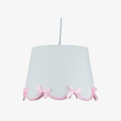 The Range Scalloped Bow Lamp Shade - White