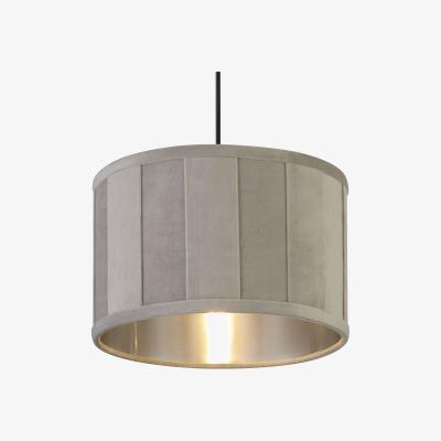 The Range Tapered Rib 27cm Light Grey Shade  - Grey