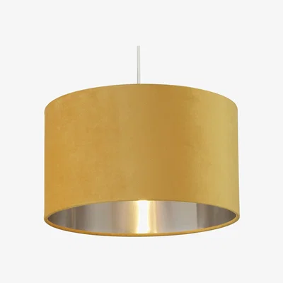 The Range Blossom Ochre Velvet Shade - Ochre