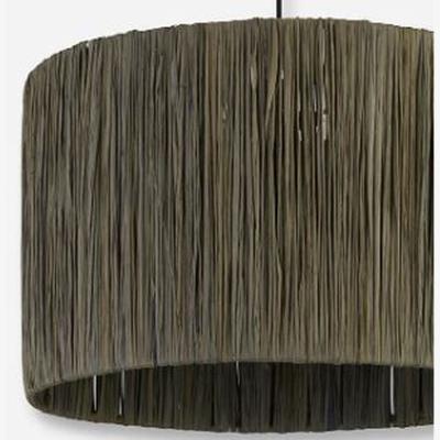 The Range Raffia Easy Fit Shade Sage  - Green