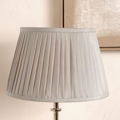 The Range 35cm Poly Cotton Pleated Lamp Shade For Table Lamp - Cream