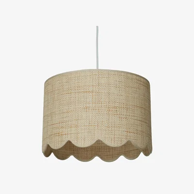 The Range Lola Scalloped Edge Shade - Neutral
