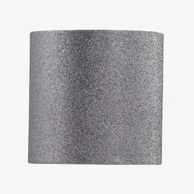 The Range Glitter Fabric Shade - Silver Grey Glitter