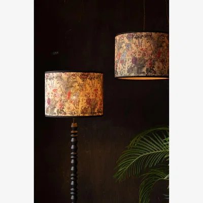 Rockett St George Bamboo Floral Print Easyfit Lampshade