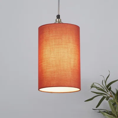 The Range 2 x Clyde Cylinder Shade 16Cm Terracotta - Terracotta