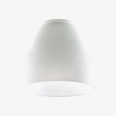 The Range 3 Pack White Frosted Glass Replacement Light Shades - White