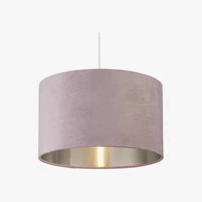 The Range Wellington Navy Velvet Shade - Navy / Lilac