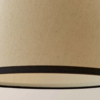 The Range Aspen Small Trim Tapered Lamp Shade - Black