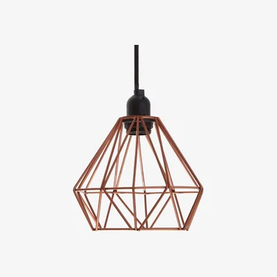 The Range Bartol Copper Metal Pendant Light