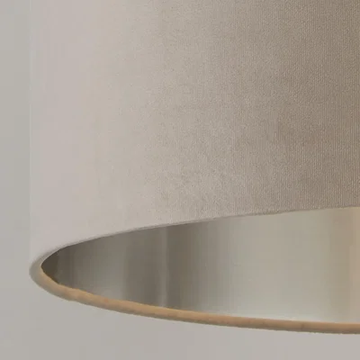 The Range Roma Taupe Velvet Shade - Taupe