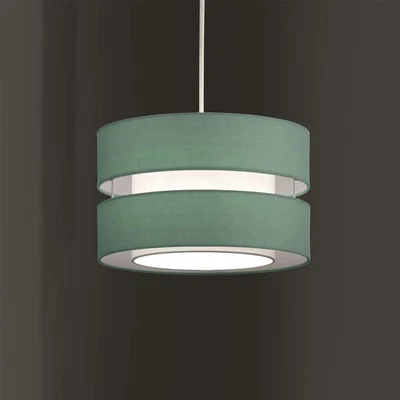 The Range GAYLE Teal Two Tier Ceiling Shade - teal