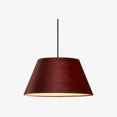 The Range Velvet Tapered Shade Rose  - Rose