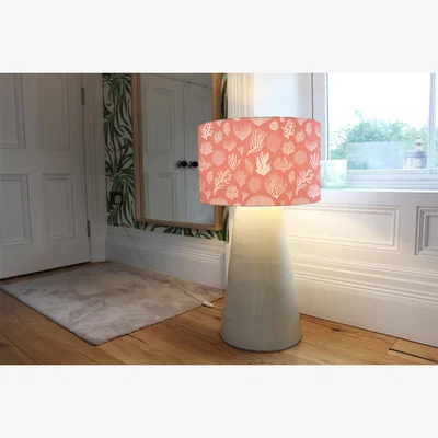 The Range Corals And Algae Designer Lamp  Ceiling Stylish Shade - Pink / 40cm