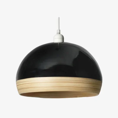 The Range Dominic Bamboo Easy to Fit Shade - Black