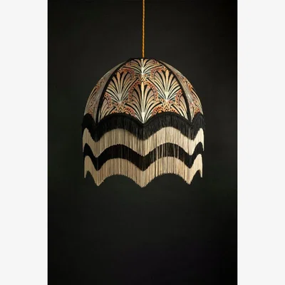Rockett St George Jada Duchess Satin Lamp Shade  - Small - Gold Lining