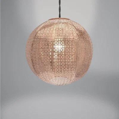 The Range Nouveau Cadiz Ball Light Fitting - Copper