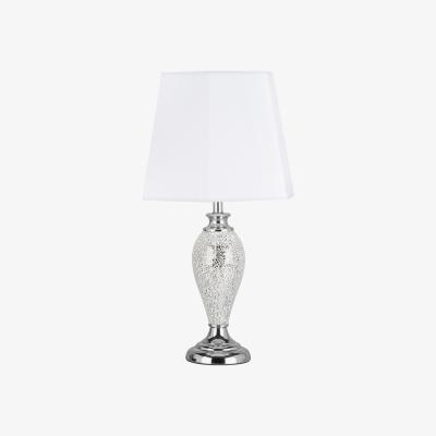 The Range Silver Mosaic Table Lamp - Silver