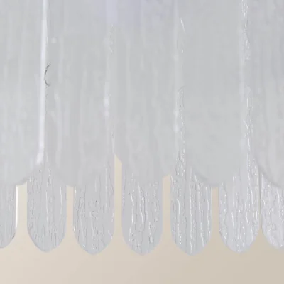 The Range Aldgate Textured Acrylic Ceiling Lamp Shade - Gold / Plastic