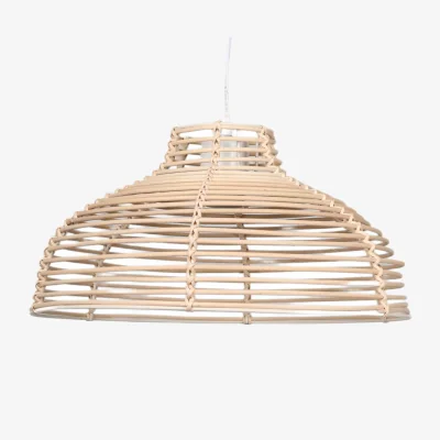 The Range Katrina Easy Fit Pendant Shade - Natural Rattan