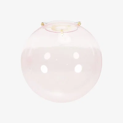 The Range Frenchie Tinted Glass Globe Easy Fit Lamp Shade - Pink