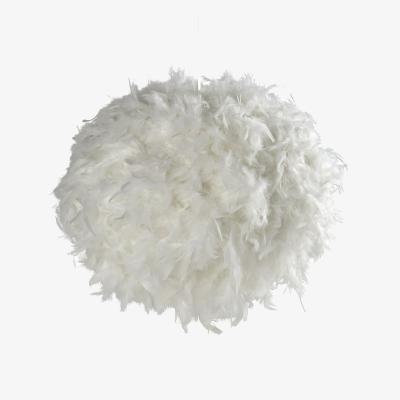 The Range Feather Non-Electrical Shade - White
